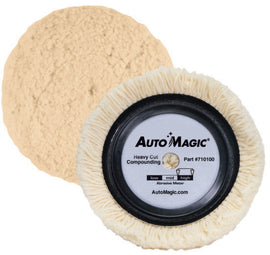 WHITE WOOL HEAVY COMPOUND PAD