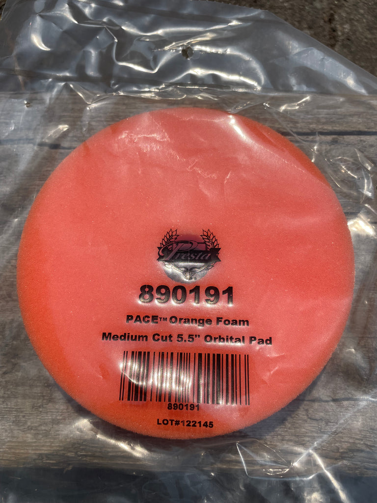 5.5 Inch medium cut orbital pad