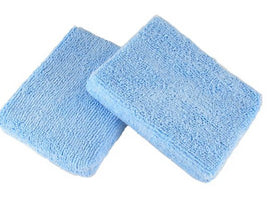 MICROFIBER WAX APPLICATOR – BLUE 5″ X 3.75″