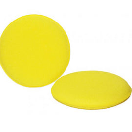 ROUND FOAM APPLICATOR PAD – YELLOW 4″